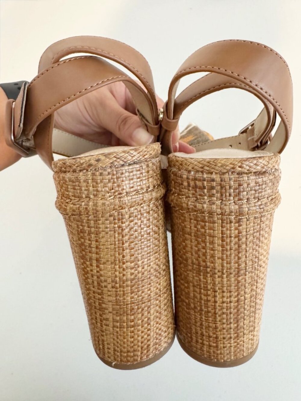 Sam Edelman Theresa Platform Heel Strappy Sandals Summer Vacation Resort Boho 8 - Picture 12 of 13